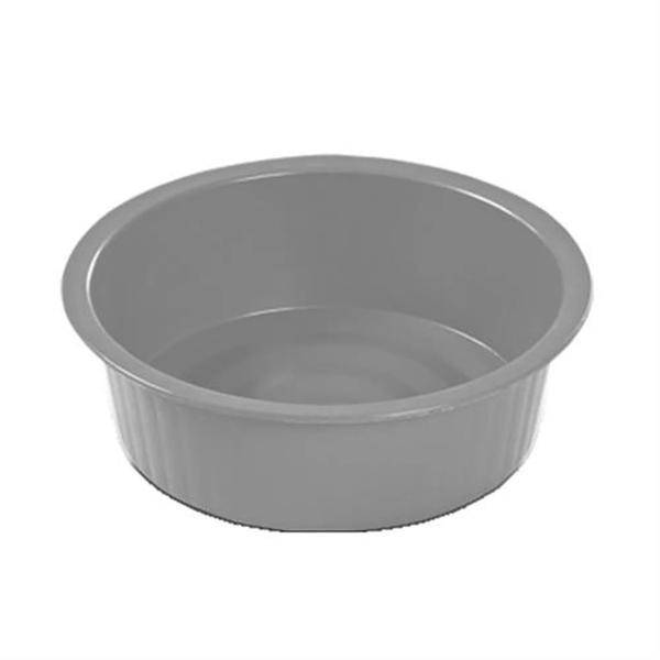 BACIA PLASVALE CANELADA CINZA 13,5L
