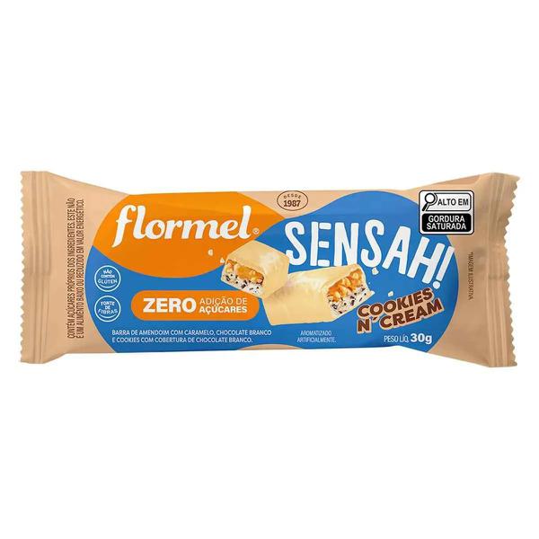 BARRA CEREAL FLORMEL SENSAH 30G COOKIES