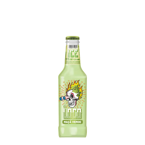 BEB ICE EL LOCO 275ML MACA VERDE
