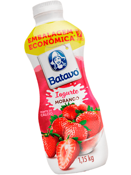 BEB LACTEA MORANGO BATAVO 1,150G