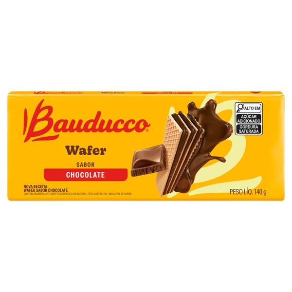 BISC BAUDUCCO WAFER CHOCOLATE 140G