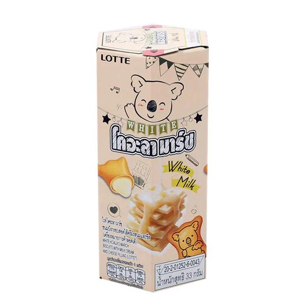 BISC LOTTE KOALA 33G CHOCO BRANCO