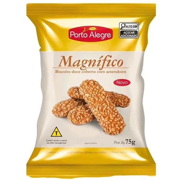BISC PORTO ALEGRE MAGNIFICO 75G AMENDOIM