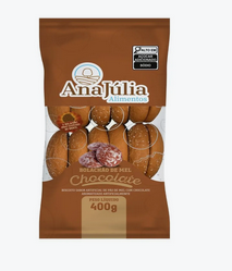 BOLACHAO MEL ANA JULIA  400G CHOCOLATE