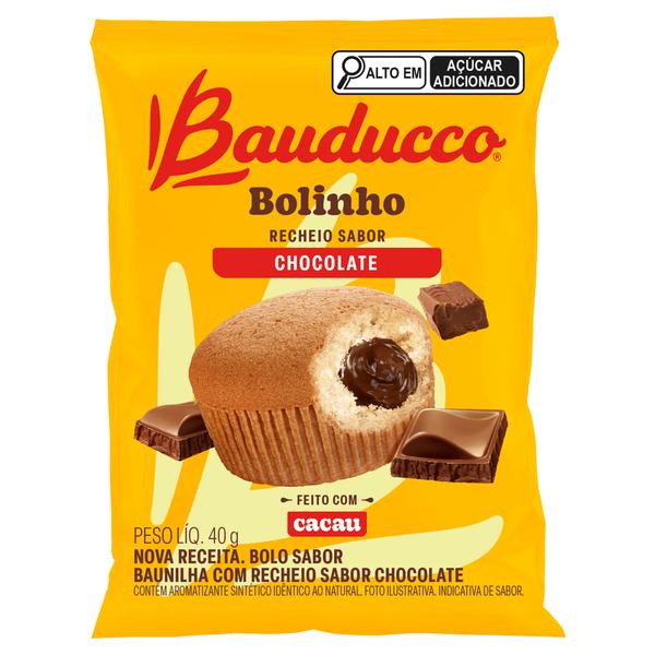 BOLINHO BAUDUCCO BAUN CHOCOLATE 40G