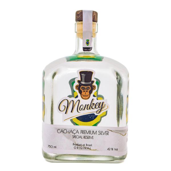 CACHACA MONKEY RES SPE SILVER 750ML