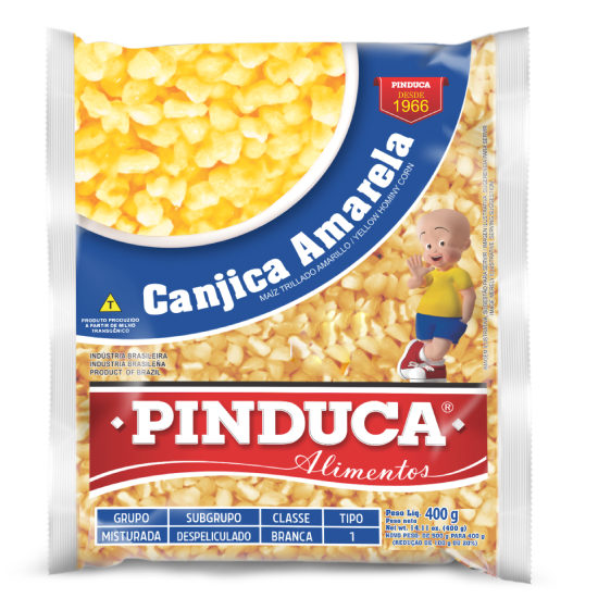 CANJICA PINDUCA 400G AMARELA