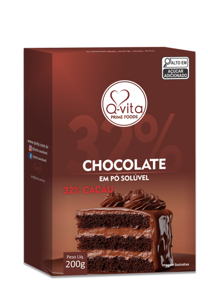 CHOC PO Q VITA 32% 200G