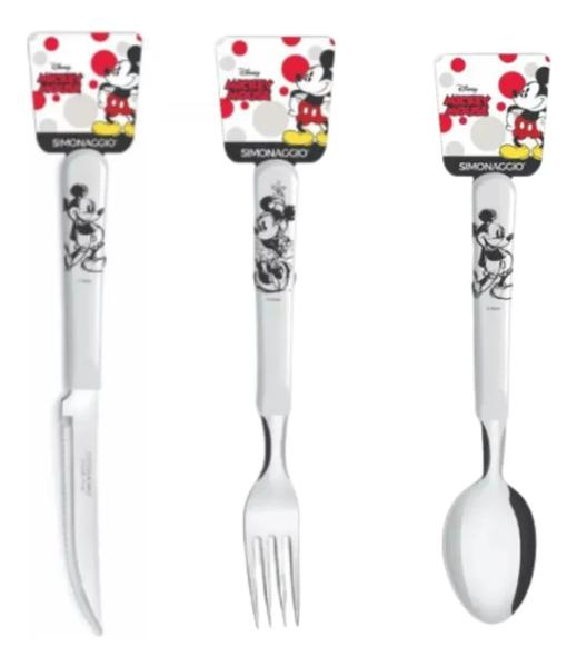 COLHER P/MESA SIMONAG DISNEY MICKEY BRAN