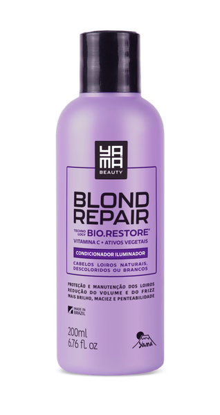 COND YAMA 200ML BLOND REPAIR ILUMINADOR