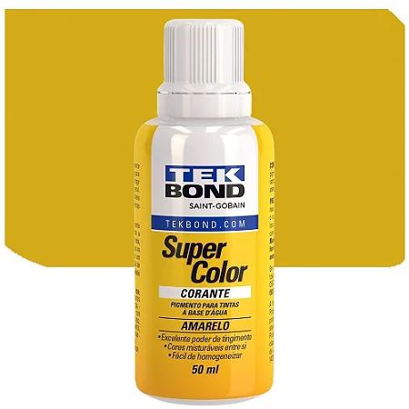 CORANTE LIQ TEKBOND 50ML AMARELO