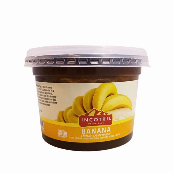 DOCE CREM INCOTRIL BANANA 350G