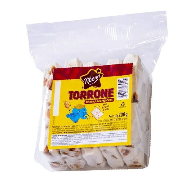DOCE N BONN TORRONE C/ AMENDOIM 200G