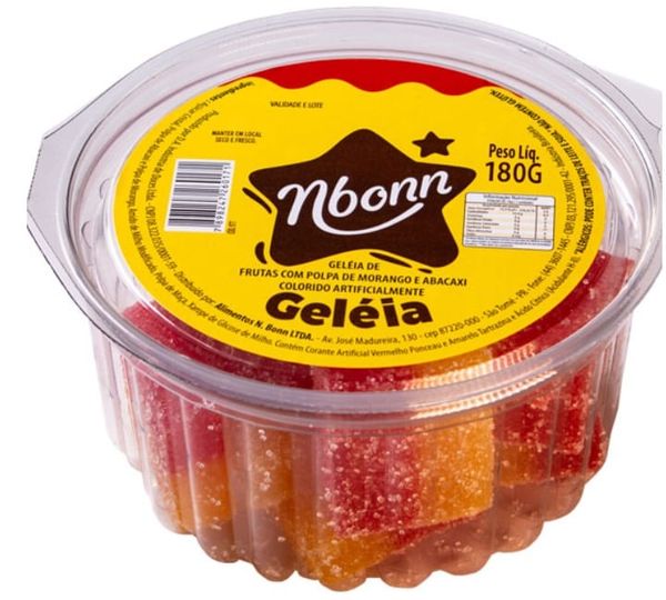 DOCE NUTR BONN GELEIA 180G