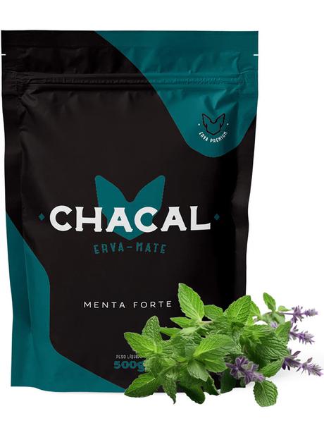 ERVA MATE TERERE CHACAL 500G MENTA FORTE