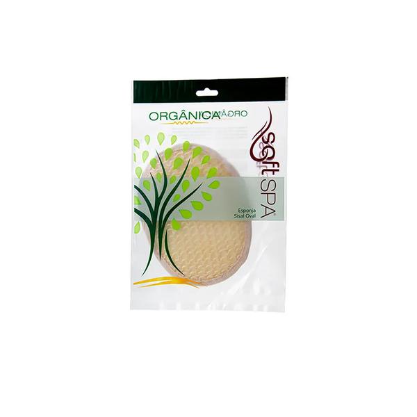 ESPONJA BANHO ORGANICA SIZAL OVAL