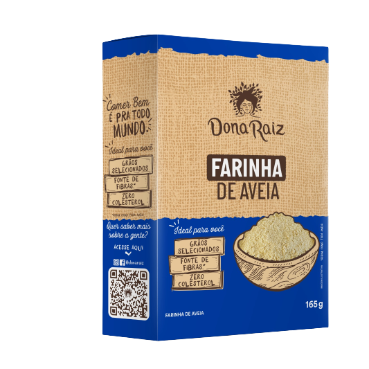 FARINHA AVEIA DONA RAIZ 165G