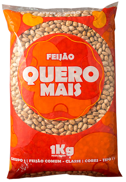 FEIJAO QUERO MAIS TIPO1 PCT 1KG