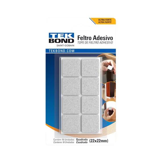 FELTRO QUADRADO 30MM BRANCO