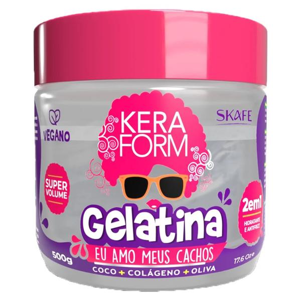 GELATINA KERAFORM 500G EU AMO MEUS CACHO