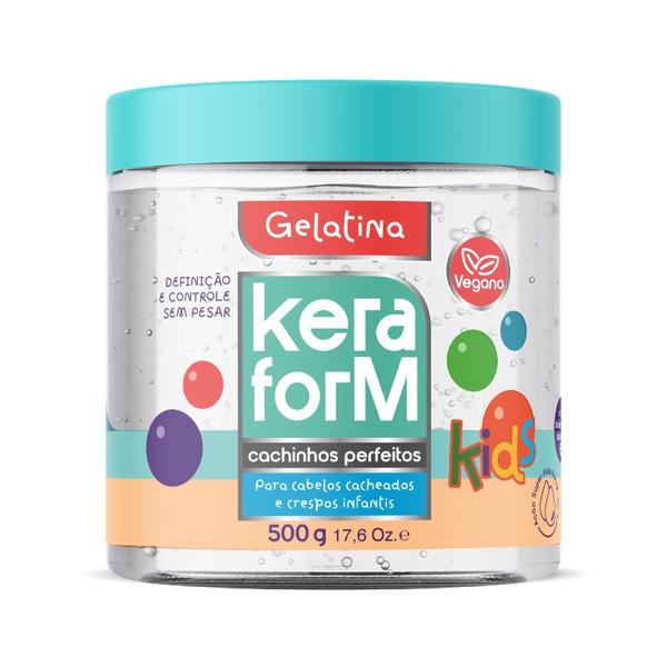 GELATINA KERAFORM KIDS 500G CACHINHOS PE