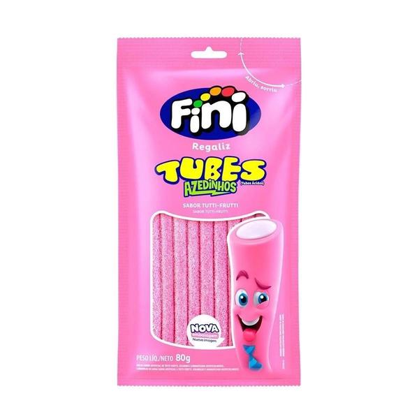 GOMA FINI TUBES TUTTI FRUTTI 80G