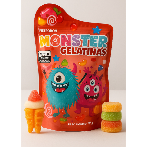 GOMA GELATINA PIETROBON  MONSTER 72G