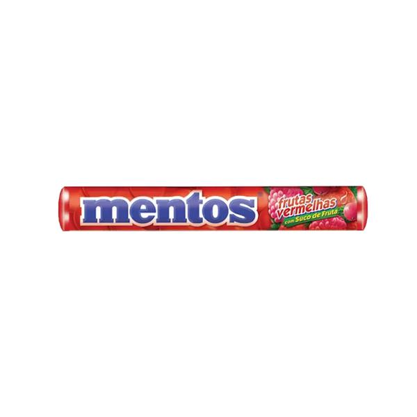 GOMA MENTOS STICK FRUTAS VERMELHA 38G