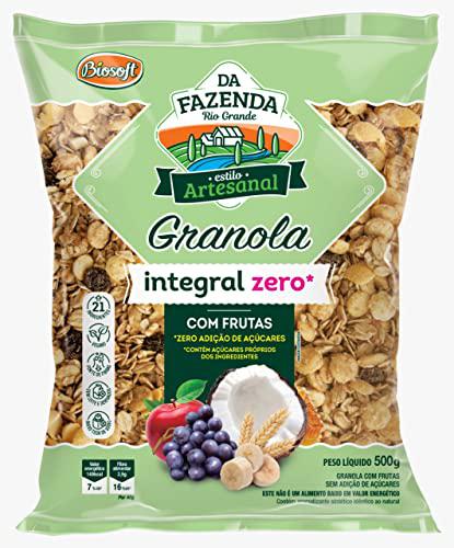 GRANOLA DA FAZENDA 500G FRUTAS ZERO