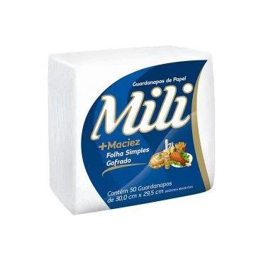 GUARDANAPO MILI FS 30X29,5CM 200UN