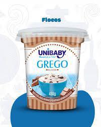 IOGURTE GREGO UNIBABY 450G FLOCOS