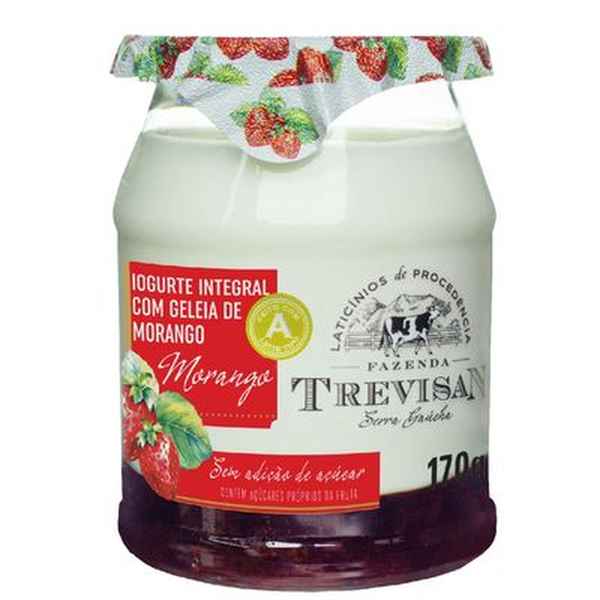 IOGURTE INTERG TREVISAN 170G MORANGO