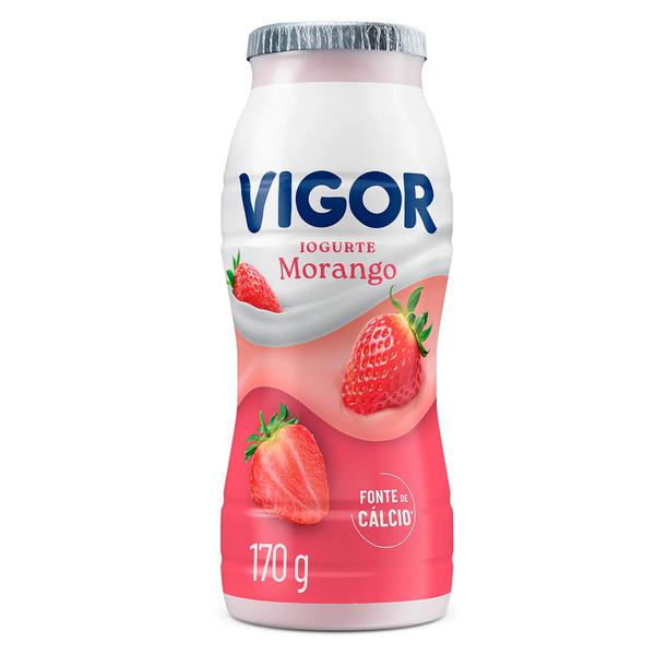 IOGURTE VIGOR LIQ MORANGO 170G