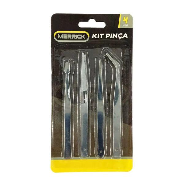 KIT PINCA MERRICK PRECISAO 4PC REF5140