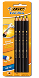 LAPIS BIC EVOLUTION BLISTER 4UN