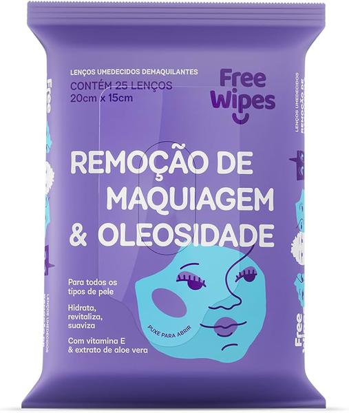 LENCO DEMAQUILANTE FREE WIPES 25UN