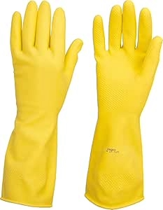 LUVA FLORINI MULTIUSO AMARELA  M