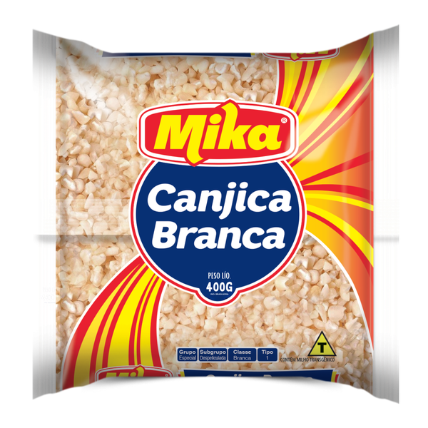 MILHO CANJICA BRANCA MIKA 400G