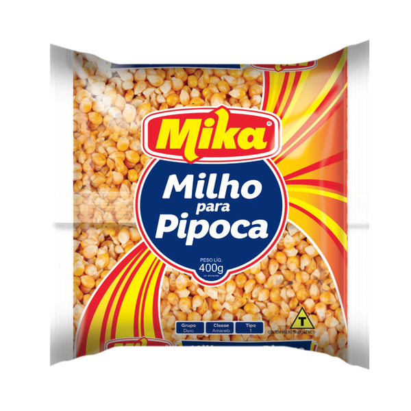 MILHO PIPOCA MIKA NACIONAL 400G