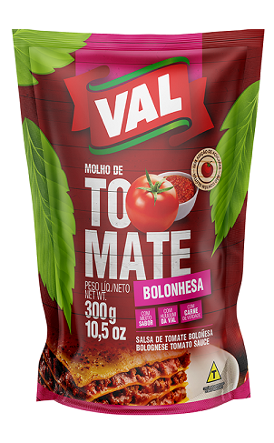 MOLHO TOM VAL SH 300G BOLONHESA