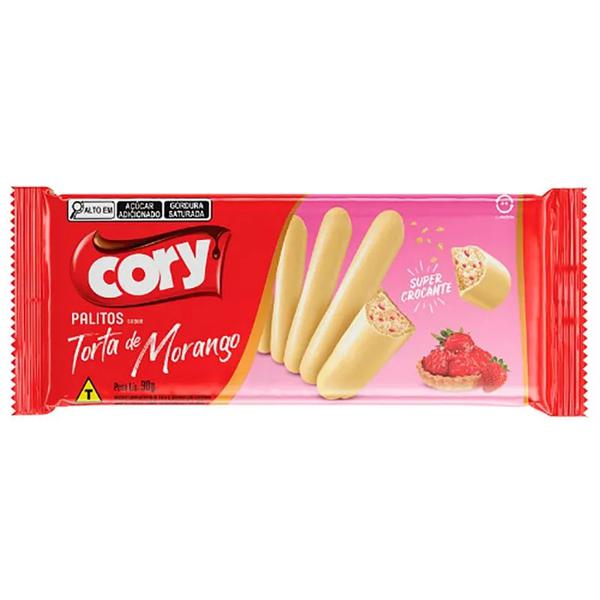 PALITO CORY 68G TORTA MORANGO