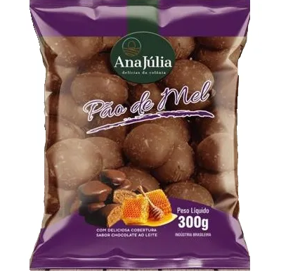 PAO DE MEL ANA JULIA CHOCOLATE 300G
