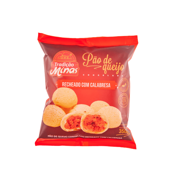 PAO QUEIJO TRADICAO MINAS 350G CALABRESA