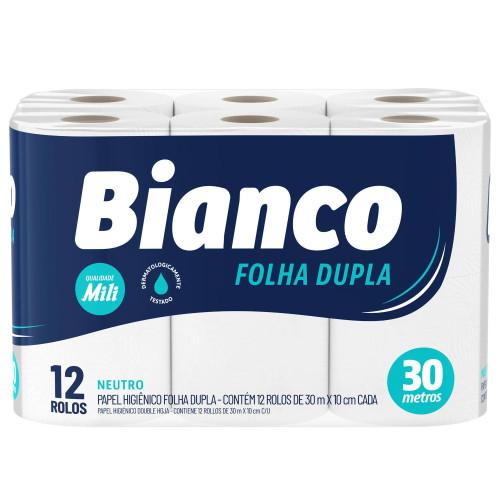 PAPEL HIG MILI BIANCO NEUTRO 30MT LV12PG