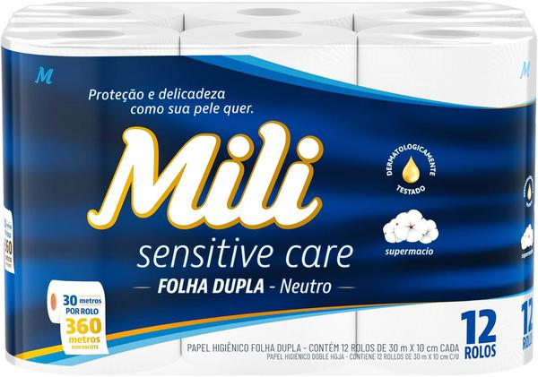PAPEL HIG MILI  FL DUP 30MT NEUTRO L12P11