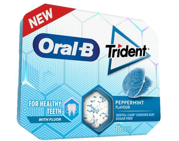 PASTILHA TRIDENT ORAL B 17G PEPPERMINT