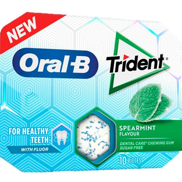 PASTILHA TRIDENT ORAL B 17G SPEARMINT