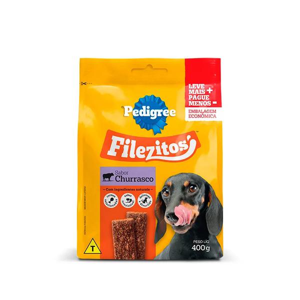 PETISCO PEDIGREE FILEZITOS AD 400G CHURR