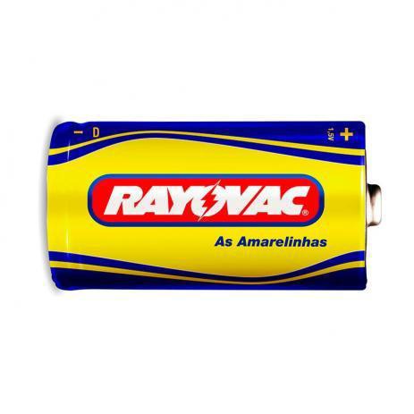PILHA COMUM RAYOVAC D 1UND