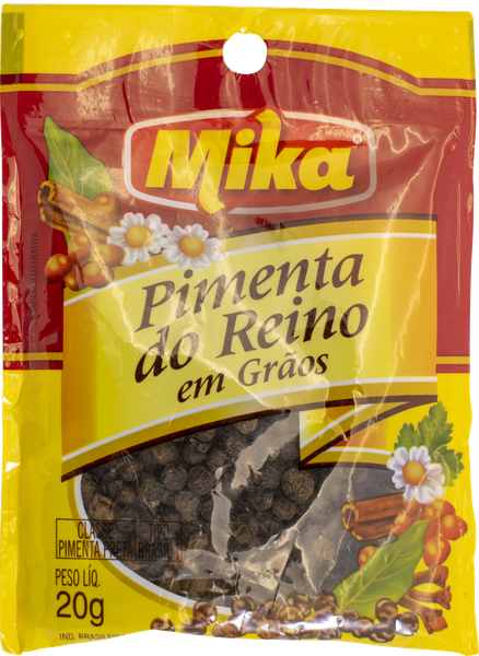 PIMENTA DO REINO EM GRAOS MIKA SCH 20GR